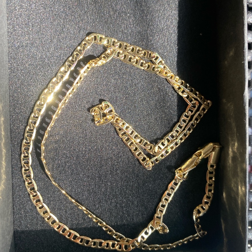Gold-filled Gucci-Link Style Chain 1 - Picture 6 of 7